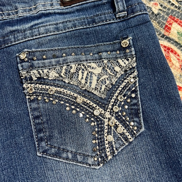 Earl Jean sequin denim skinny jeans - Picture 8 of 11